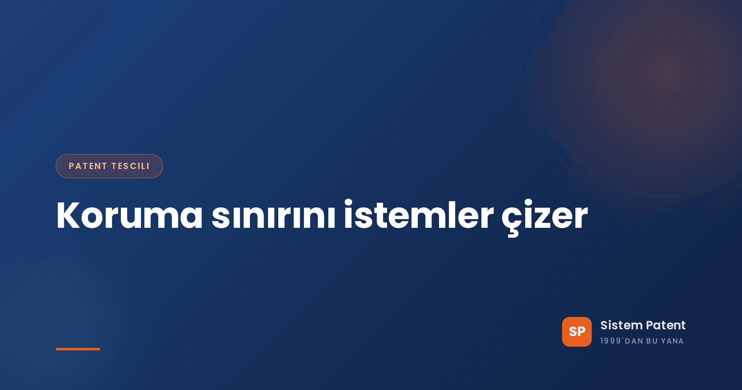 Giriş, geçiş ve gövde unsurlarına ayrılmış, üzerinde büyütece tutulan açıklamalı bir patent istemi