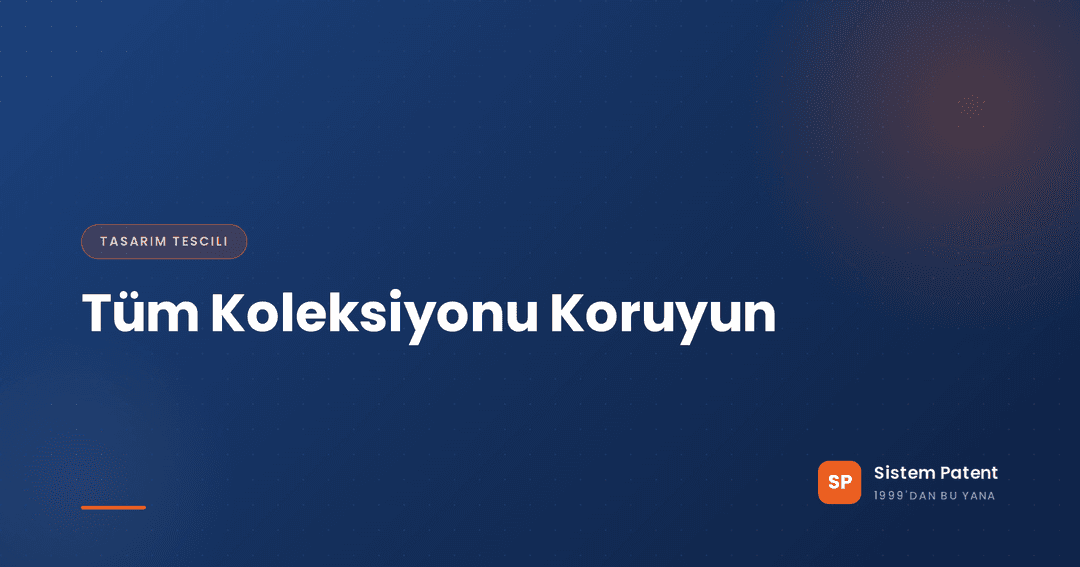 Sandalyelerden ve bir masadan oluşan mobilya koleksiyonu ile yanında tasarım tescil belgesi, Türkiye'de endüstriyel tasarım korumasını gösteriyor
