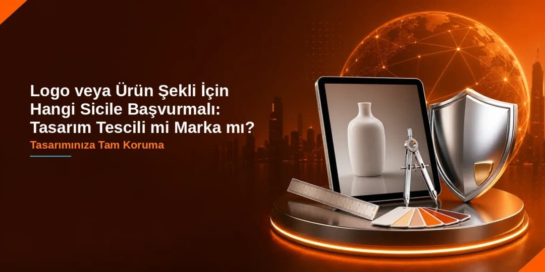 Logo veya Ürün Şekli İçin Hangi Sicile Başvurmalı: Tasarım Tescili mi Marka mı? — Sistem Patent