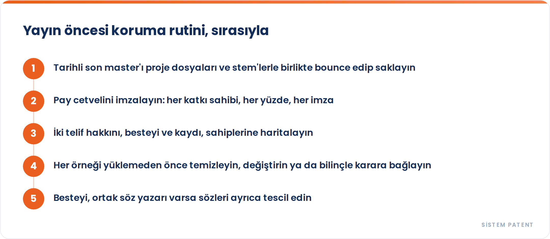 Şarkınızı Yayınlamadan Önce Tescil Ettirmeli misiniz? Yayın Öncesi Koruma Listesi gorseli