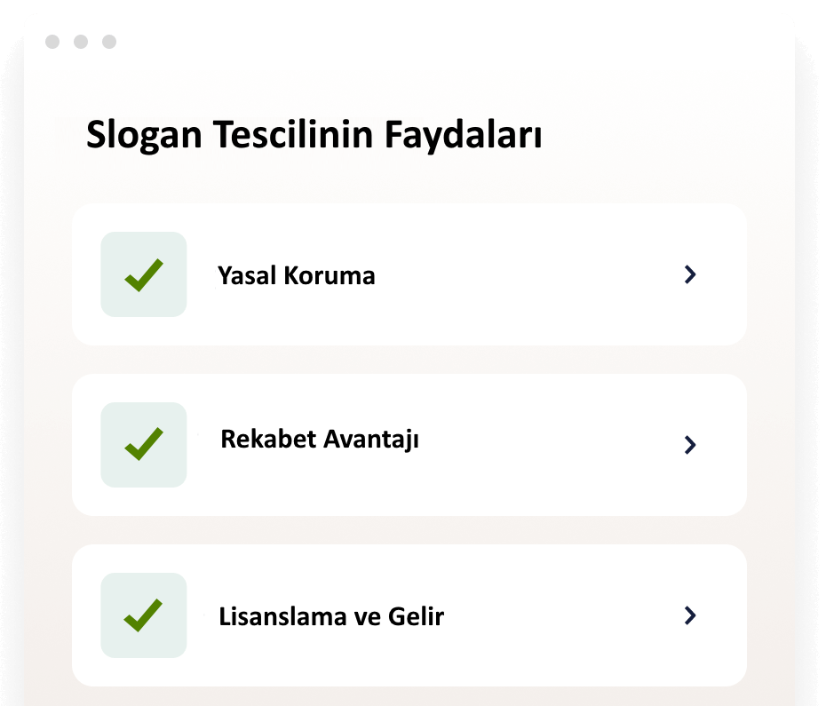Slogan tescilinin faydaları